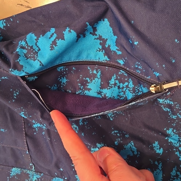 Columbia Kids Omni-Tech Blue Jacket | Small (8) | Shell Only - Picture 5 of 13